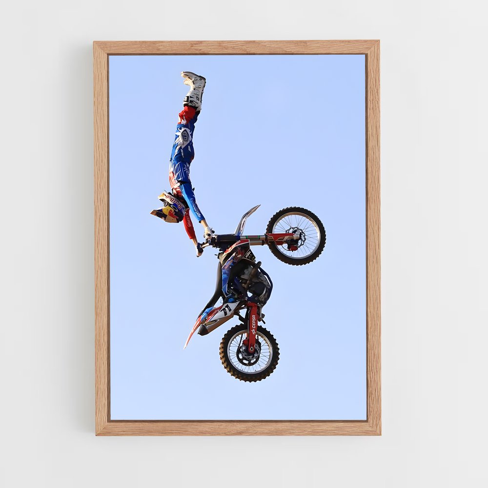 Poster Freestyle Moto – affiche Motocross freestyle (vue 4)